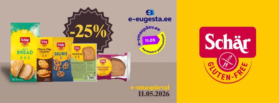 Schär e-smaspäeval -25%